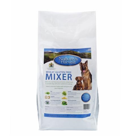 Nature's Harvest Wheat and Gluten Free Mixer for Dogs - 10kg